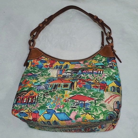 Dooney & Bourke Tropical Island Erica Shoulder Bag - Picture 3 of 16